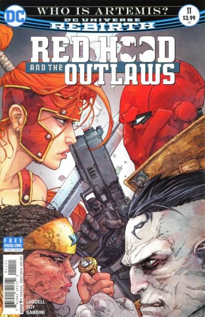 Red Hood and the Outlaws, Vol. 2 #11A (Regular Kenneth Rocafort Cover) Cover