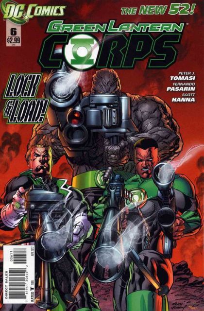 Green Lantern Corps, Vol. 2 #6 (Andy Kubert Regular) Cover