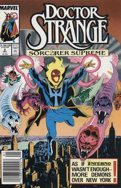 Doctor Strange: Sorcerer Supreme, Vol. 1 #2B (Newsstand Edition) Cover