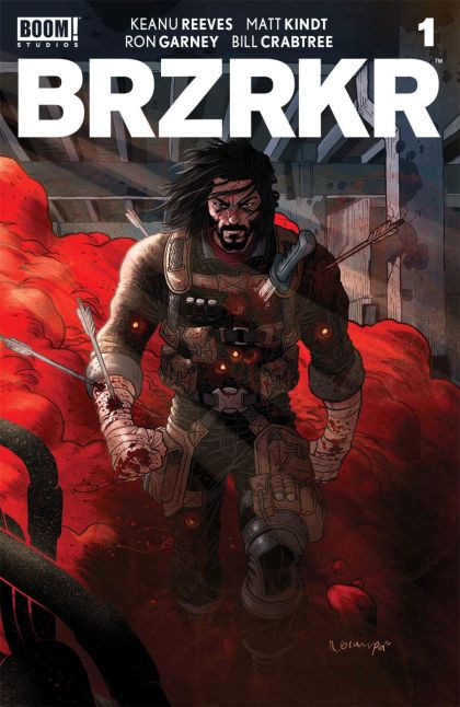 BRZRKR #1C (Rafael Grampá Foil Variant) Cover