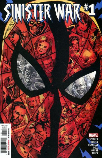 Sinister War #1A (Regular Bryan Hitch Cover) Cover