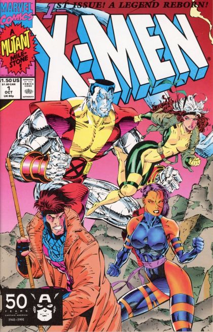 X-Men, Vol. 1 #1B (Direct Edition) Cover