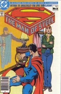 The Man of Steel, Vol. 1 #6B (Newsstand Edition) Cover
