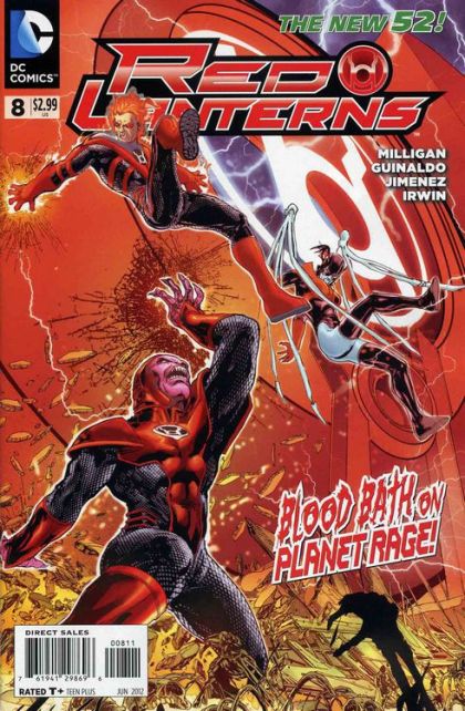Red Lanterns #8 Cover