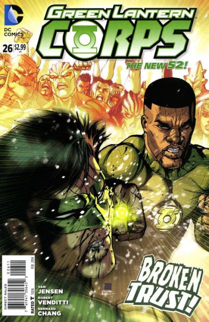 Green Lantern Corps, Vol. 2 #26A (Bernard Chang Regular) Cover