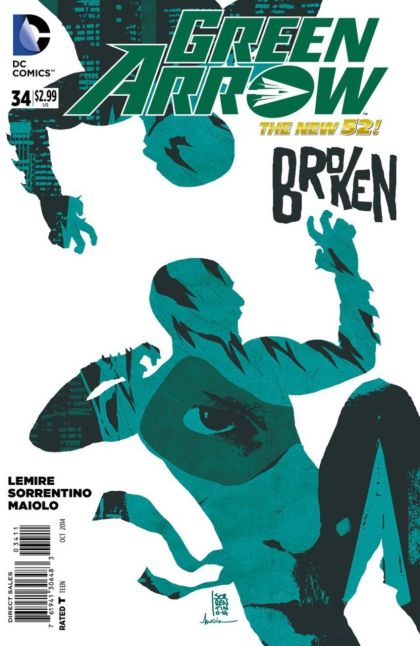 Green Arrow, Vol. 5 #34A (Andrea Sorrentino Regular) Cover