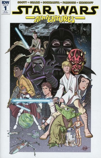 Star Wars Adventures (2017) #1N (Eric Jones Incentive Variant (1:10)) Cover