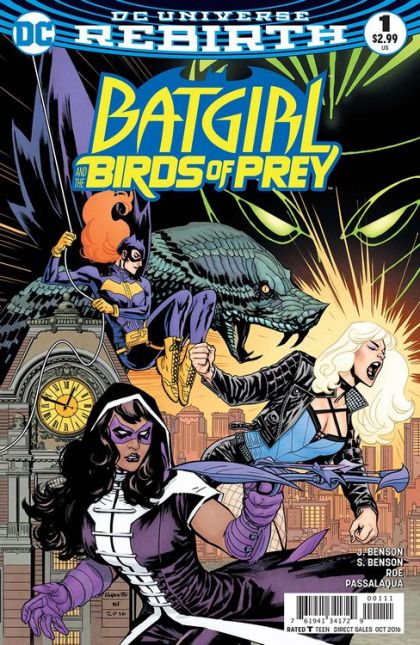 Batgirl And The Birds Of Prey #1A (Regular Yanick Paquette Cover) Cover