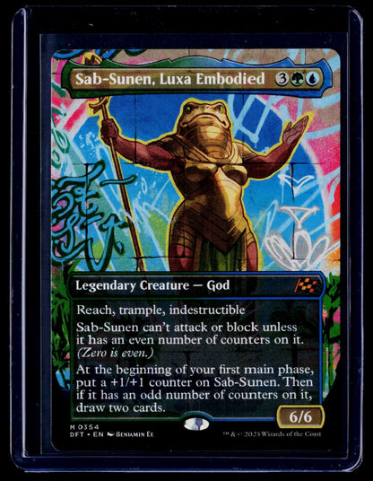 Sab-Sunen, Luxa Embodied (Borderless) M Aetherdrift 354 NM