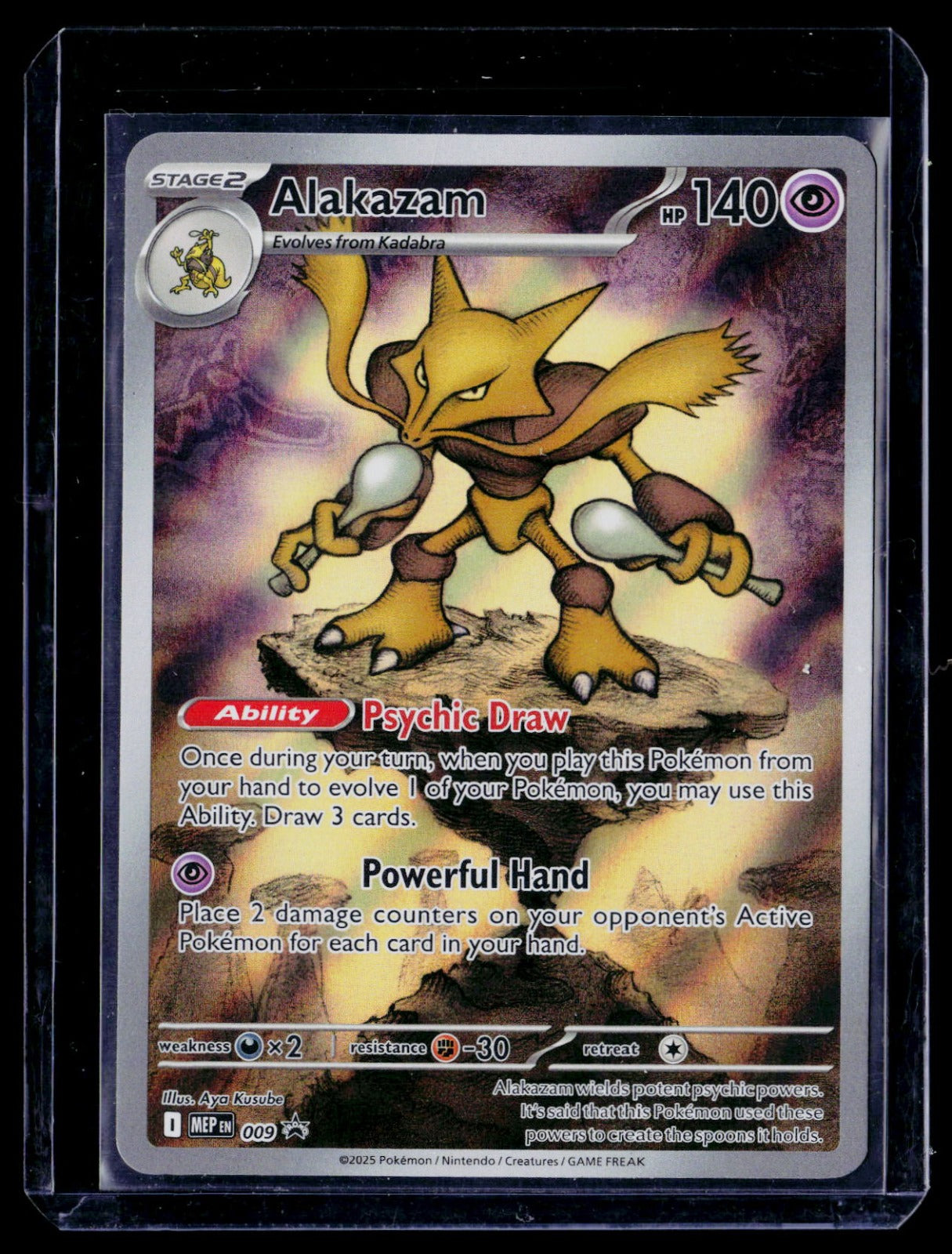 Alakazam - Holo Promo ME: Mega Evolution Promo 009 NM