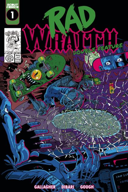 Rad Wraith: Double Feature #1A (James Callahan Regular) Cover