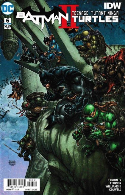 Batman / Teenage Mutant Ninja Turtles II #6A (Regular Freddie E. Williams II Cover) Cover