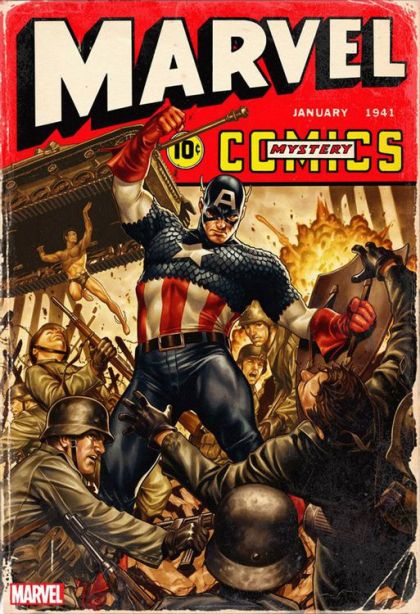 Marvel Comics (2019) #1000K (Mark Brooks 40's Variant) Cover