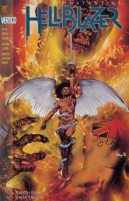 Hellblazer, Vol. 1 #64 Cover