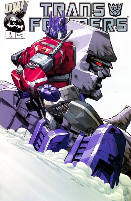 Transformers Generation 1, Vol. 1 #2C (2nd Print) Cover