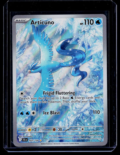 Articuno Holo Illustration Rare SV09: Journey Together 161/159 NM