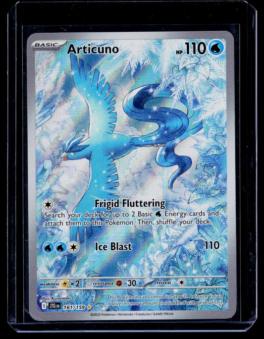 Articuno Holo Illustration Rare SV09: Journey Together 161/159 NM