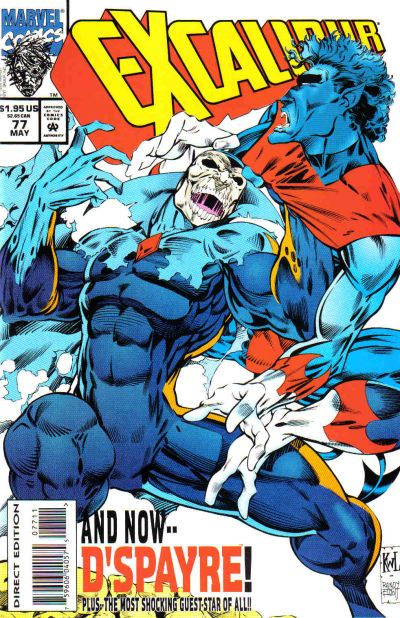 Excalibur, Vol. 1 #77A (Direct Edition) Cover
