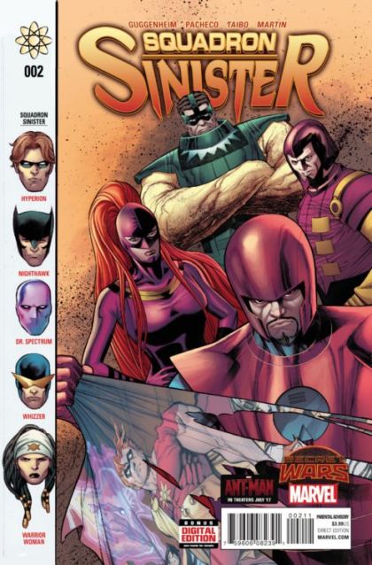 Squadron Sinister #2A (Regular Cover - Carlos Pacheco) Cover