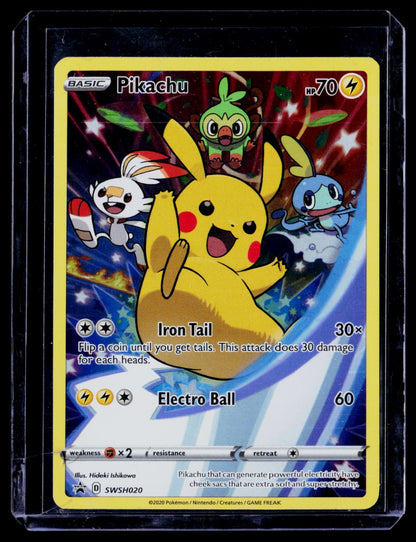 Pikachu - Holo Promo SWSH: Sword & Shield Promo Cards SWSH020 NM