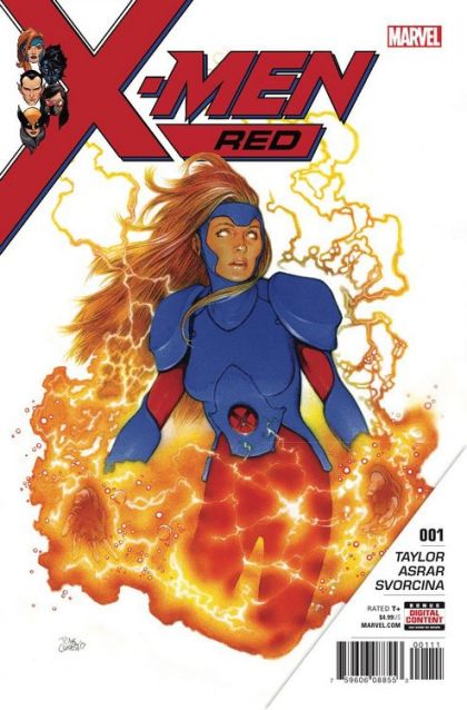 X-Men: Red, Vol. 1 #1A (Regular Travis Charest Cover) Cover