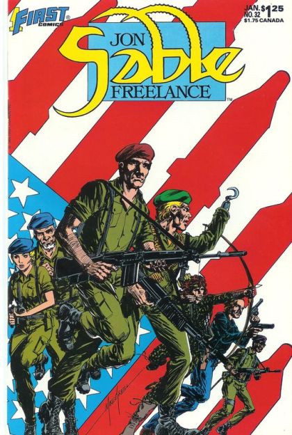 Jon Sable, Freelance #32 Cover