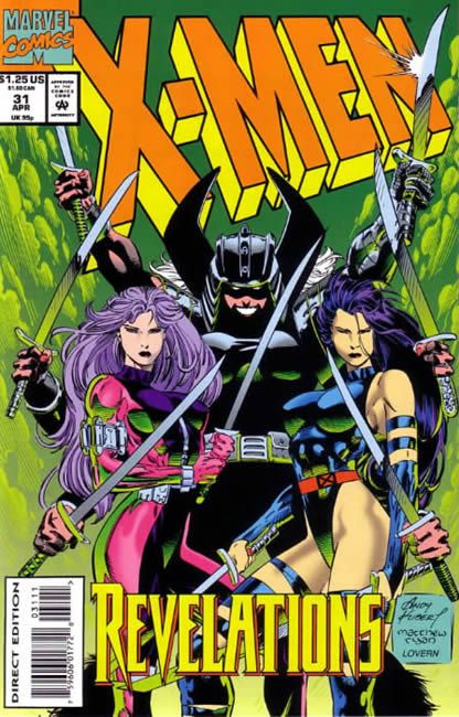 X-Men, Vol. 1 #31A (Direct Edition) Cover
