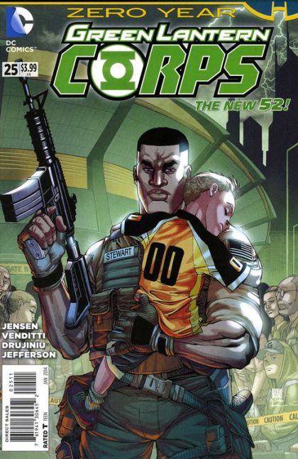Green Lantern Corps, Vol. 2 #25A (Bernard Chang Regular) Cover