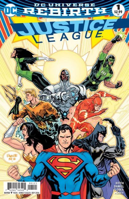 Justice League, Vol. 2 #1B (Yanick Paquette Variant Cover) Cover