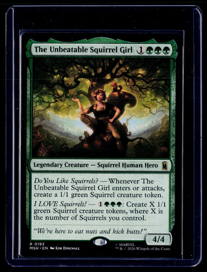 The Unbeatable Squirrel Girl R Marvel Super Heroes 193 NM