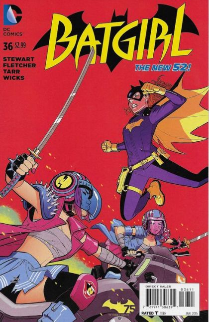 Batgirl, Vol. 4 #36A (Direct Edition) Cover