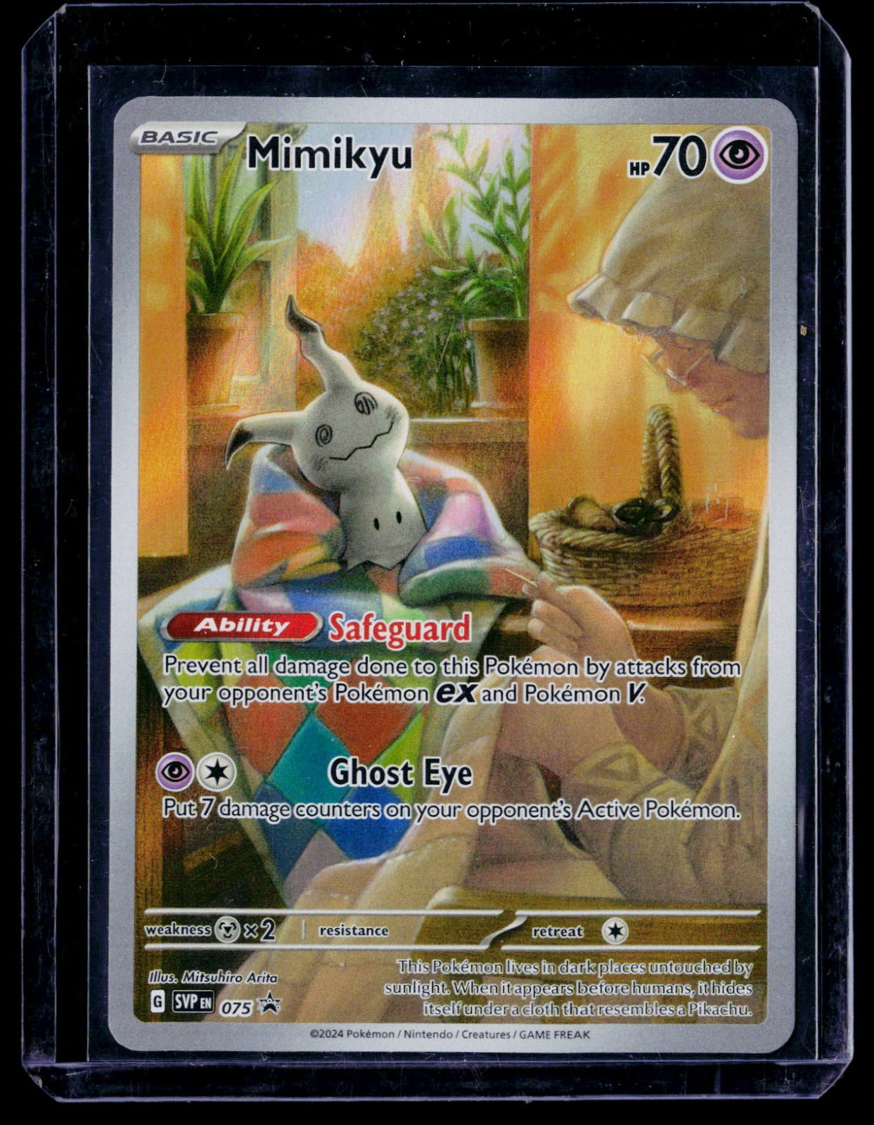 Mimikyu Holo Promo SV: Scarlet & Violet Promo Cards 075 NM