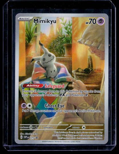 Mimikyu Holo Promo SV: Scarlet & Violet Promo Cards 075 NM