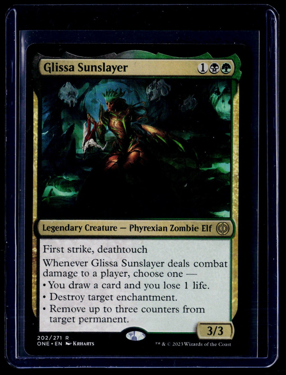 Glissa Sunslayer R Phyrexia: All Will Be One 202 NM