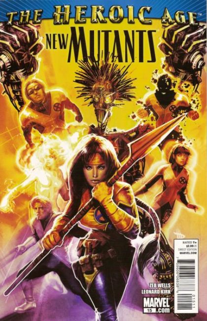 New Mutants, Vol. 3 #15A (Dave Wilkins Regular Cover) Cover