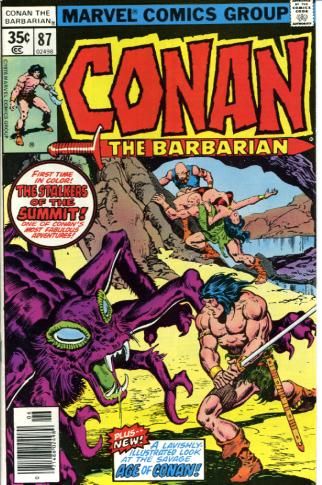 Conan the Barbarian, Vol. 1 #87 Cover