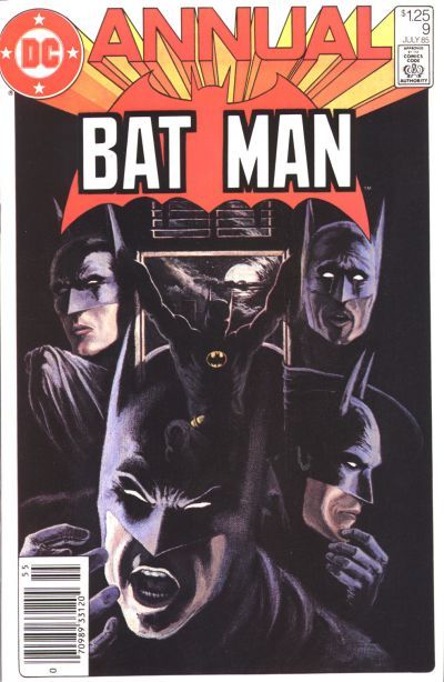 Batman, Vol. 1 Annual #9B (Newsstand Edition) Cover