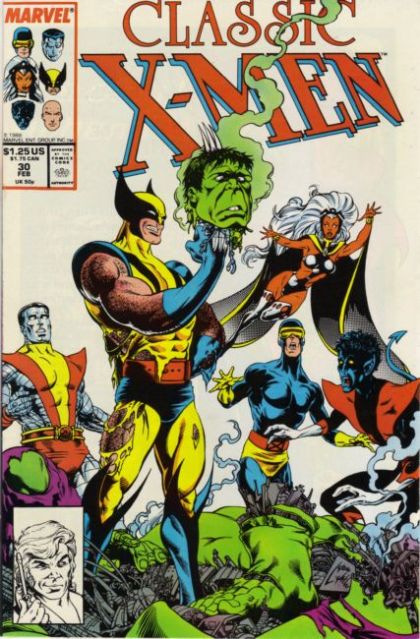 X-Men Classic #30A (Direct Edition) Cover