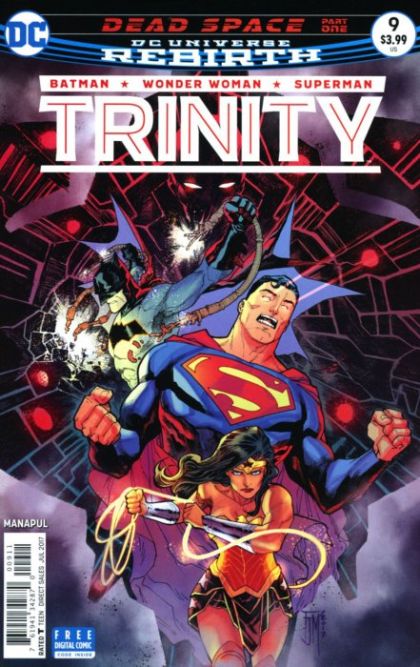 Trinity, Vol. 2 #9A (Regular Francis Manapul Cover) Cover