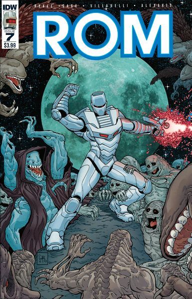 ROM (IDW Publishing) #7A (Regular Will Robson Cover) Cover