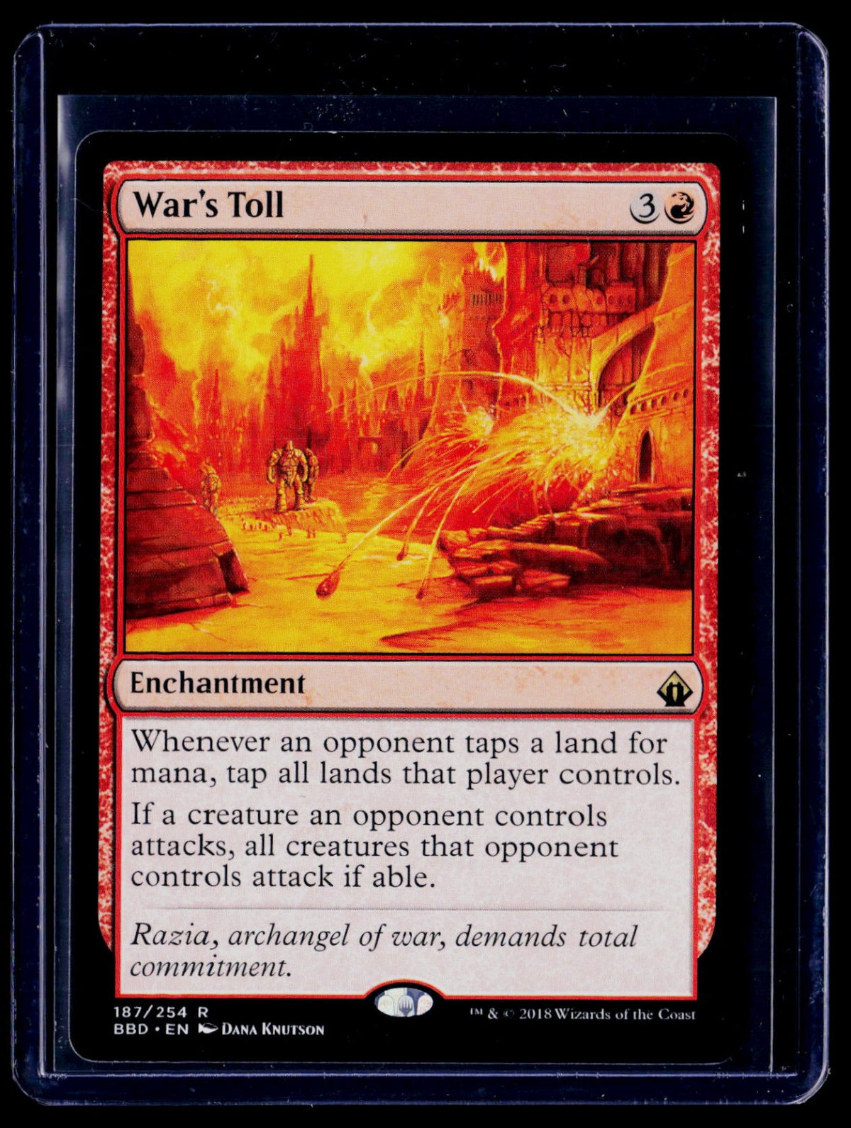War's Toll R Battlebond 187 NM