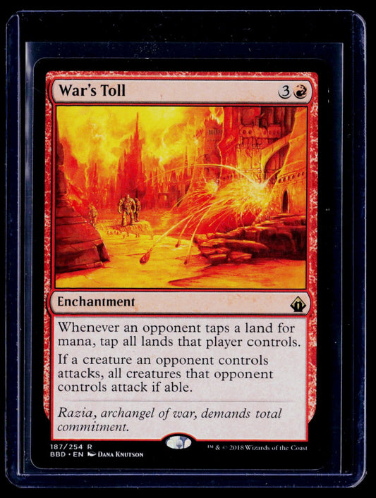 War's Toll R Battlebond 187 NM