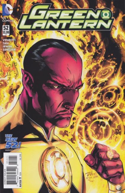 Green Lantern, Vol. 5 #52B (Billy Tan Homage Variant) Cover