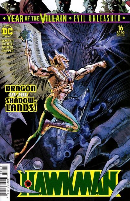 Hawkman, Vol. 5 #16A (Regular Pat Olliffe & Tom Palmer Cover) Cover