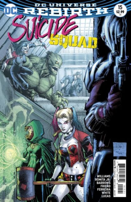 Suicide Squad, Vol. 4 #15B (Variant Whilce Portacio Cover) Cover