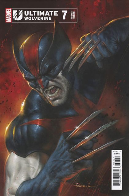 Ultimate Wolverine #7B (Lucio Parrillo Variant) Cover