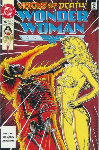 Wonder Woman, Vol. 2 #76A (Direct Edition) Cover