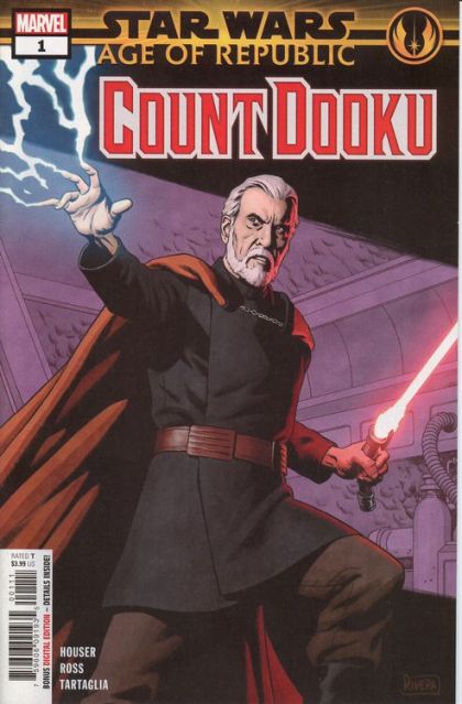 Star Wars: Age of Republic - Count Dooku #1A (Paolo Rivera Regular) Cover