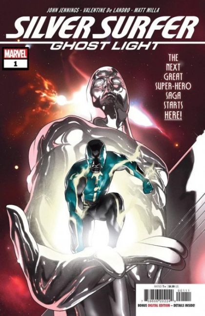 Silver Surfer: Ghost Light #1A (Taurin Clarke Regular) Cover