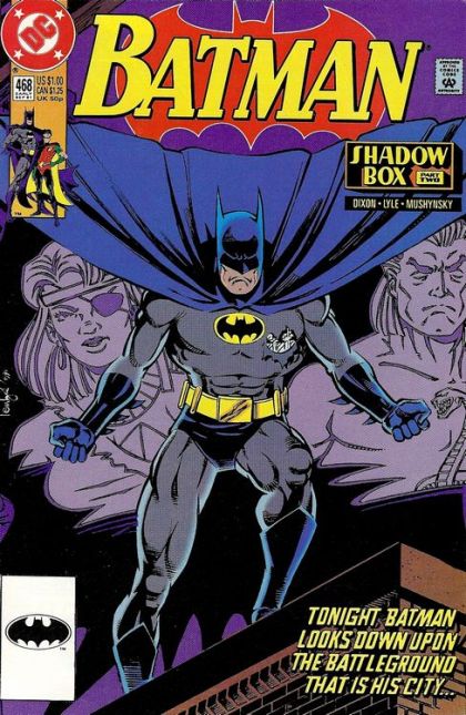 Batman, Vol. 1 #468A (Direct Edition) Cover